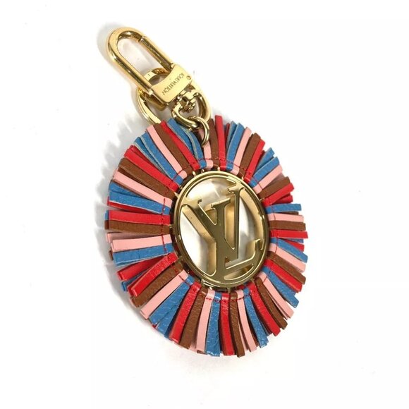 LOUIS VUITTON M68463 Portocle LV fringe Bag Charm Key Holder - Picture 3 of 7